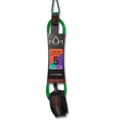 Stay Covered Grom Surf Leash 5ft - 6ft -Surfing Gear Sale 5 Grom Leash Green grande 1ebfda6c 6855 4fd1 9e88 ab5ae47b63f7