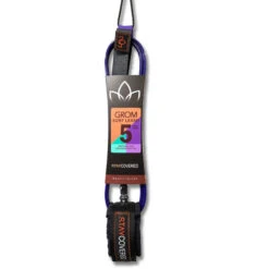 Stay Covered Grom Surf Leash 5ft - 6ft -Surfing Gear Sale 5 Grom Leash Purple grande 30ac491f dde2 48c0 bc62 3dcd3c2fd7b7